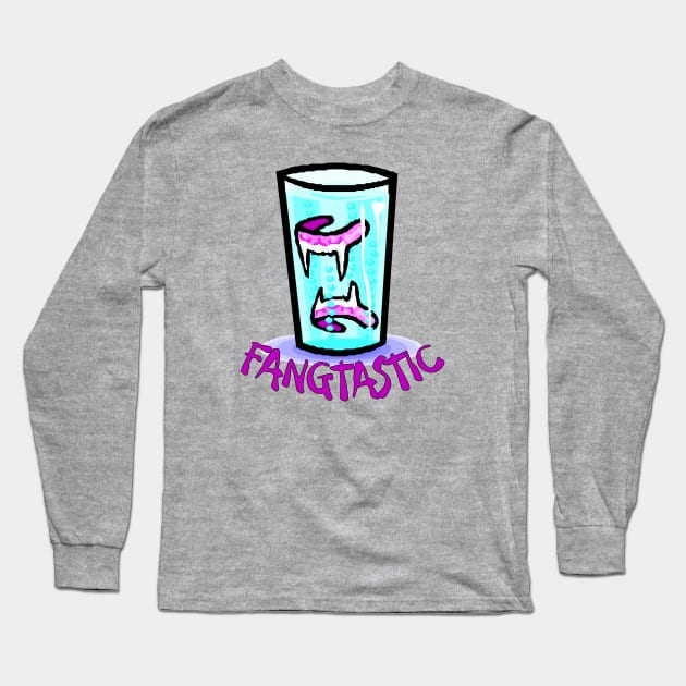 Fangtastic Long Sleeve T-Shirt by Nuletto